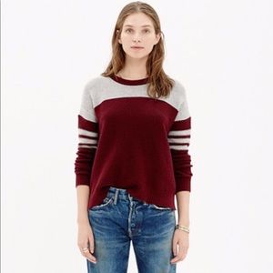 Madewell colorblock sweater